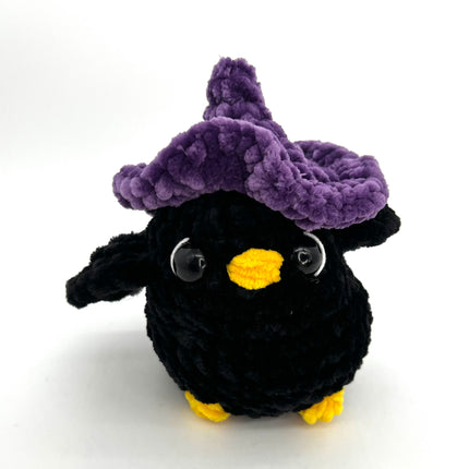 Crow w/Witch Hat