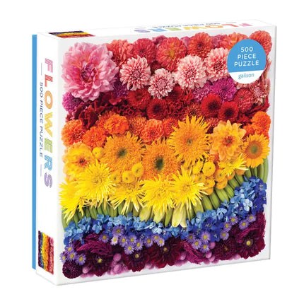Rainbow Summer Flowers Puzzle