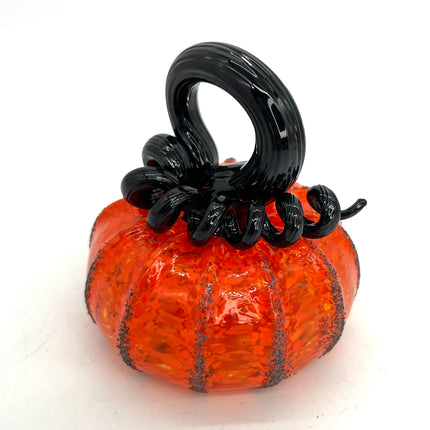 Mini Orange Textured Pumpkin