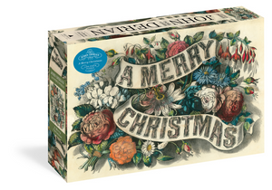 John Derian Paper Goods: Merry Christmas Puzzle