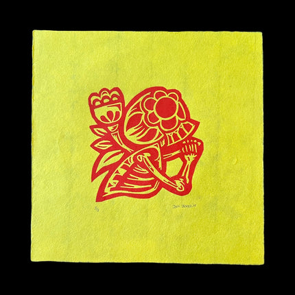 01 | Skeleton with Flower