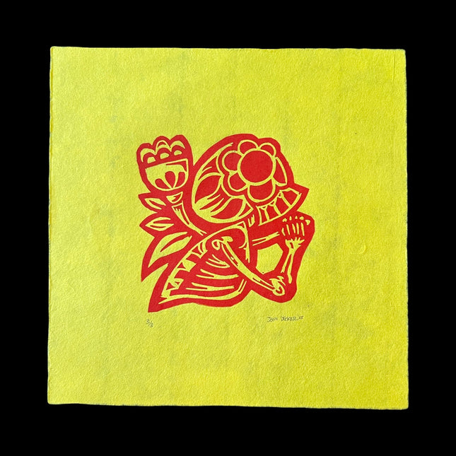 01 | Skeleton with Flower