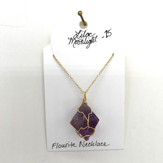 01| Flourite Necklace