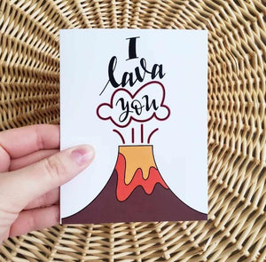 I Lava You Card