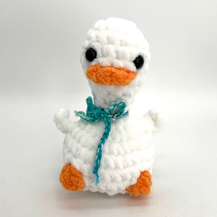 Silly Goose-Teal Bow