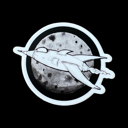 Rocketship Sticker