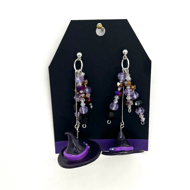 Witch Hat Earrings