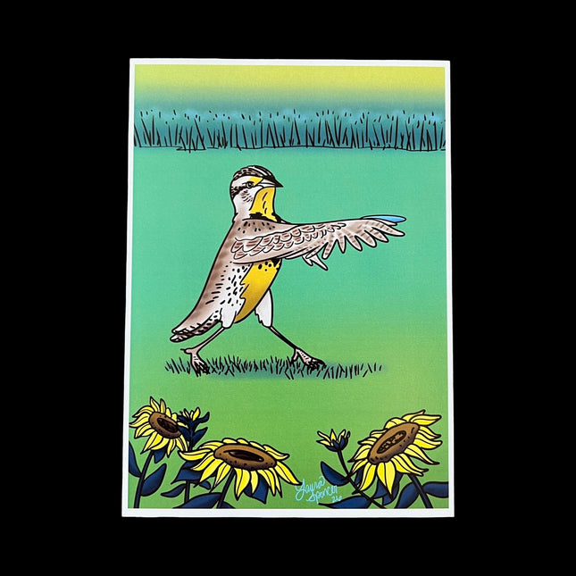 Meadowlark Disc Golf 5" x 7"