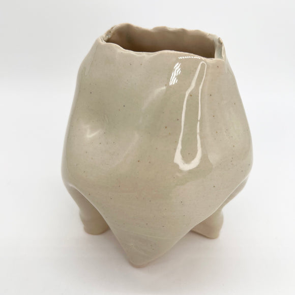 4-Legged Porcelain Vase