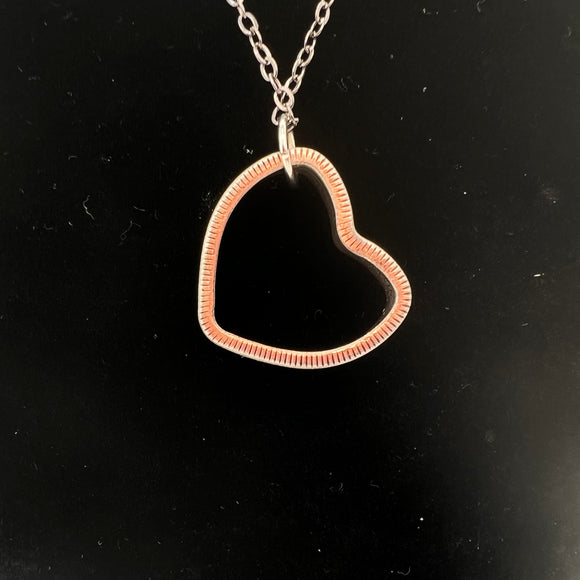 Heart Quarter Necklace