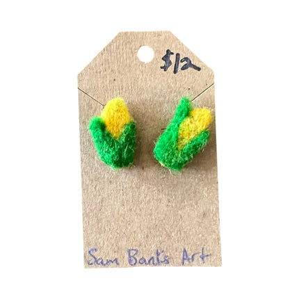 Corn Earrings