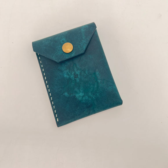 Folded Card Holder-Blue