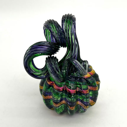 Jester Tiny Glass Pumpkin