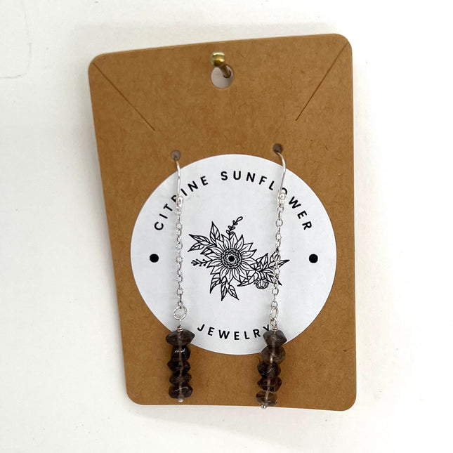 Smokey Quartz Dangles
