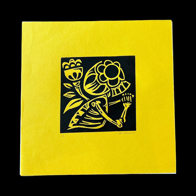 04 | Skeleton with Flower