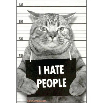 I hate People Magnet