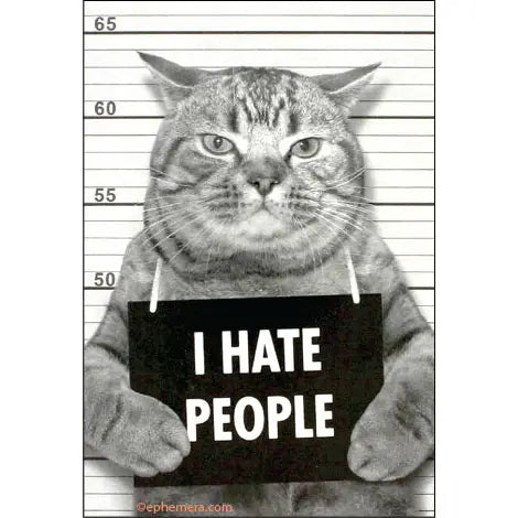 I hate People Magnet