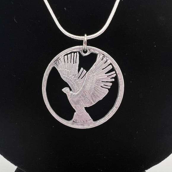 Chile Coin Eagle Necklace