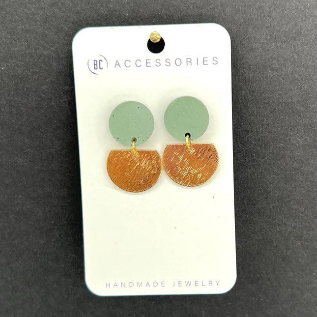 Green Annie Earrings
