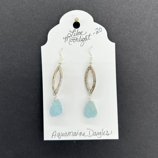 Aquamarine Dangles