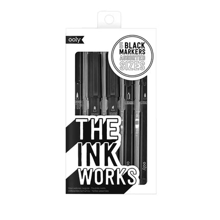 The Ink Works: Assorted Black Markers
