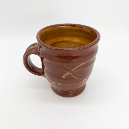 Brown & Yellow Mug # 2