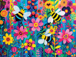 Busy Bee Garden Puzzle