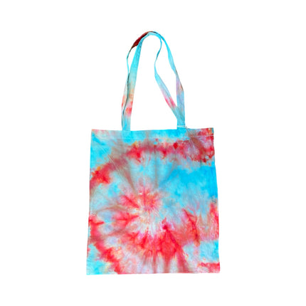 Turquoise, Reds, Pink Tote
