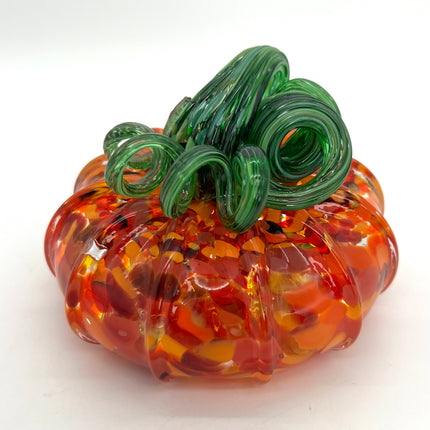 04| Medium Amber Speckled  Pumpkin