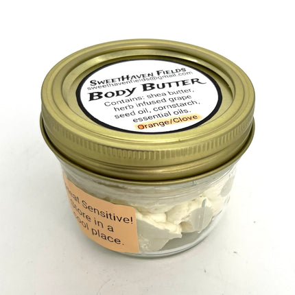 Large Orange Clove Body Butter