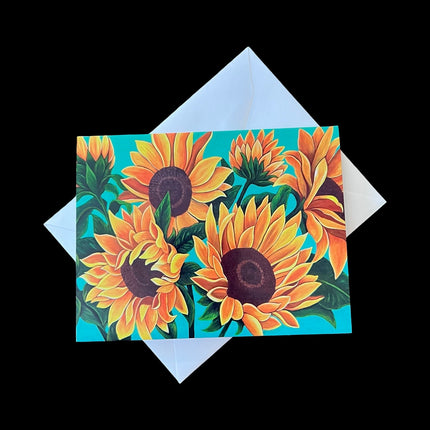 Sunflowers Card