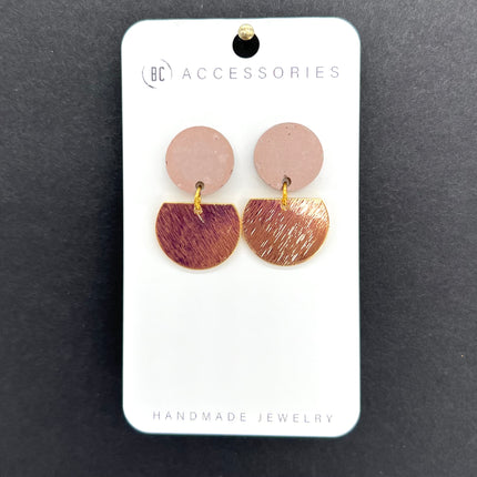 Mauve Annie Earrings
