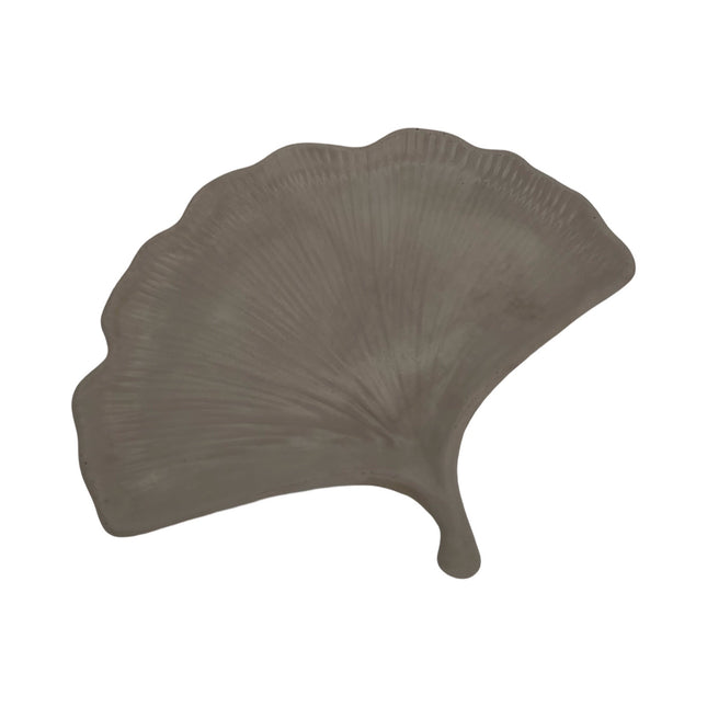 Mauve Ginkgo Leaf Tray