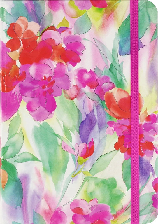 Watercolor Petals Journal