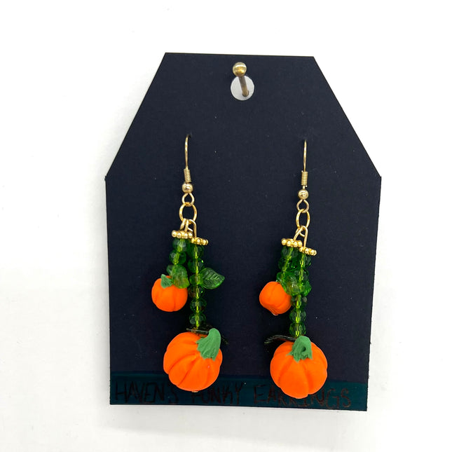 Pumpkin Earrings