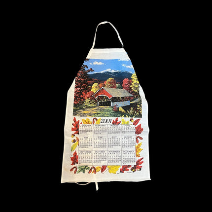 2001 Calendar Apron