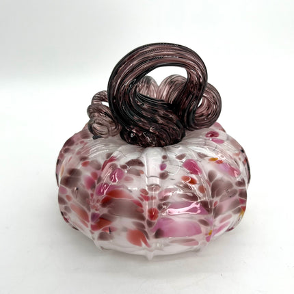 Medium Pink Speckled  Pumpkin