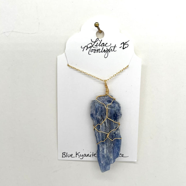 01| Blue Kyanite Necklace