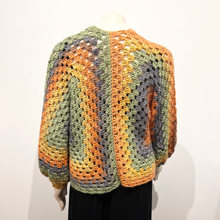 Natural Rainbow Cardigan