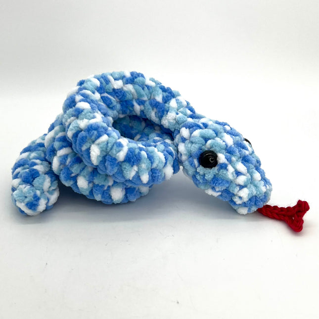 Swirly Snake- Multi Blue