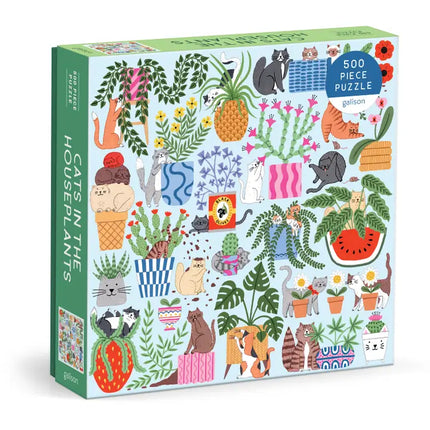 Cats in the Houseplants Puzzle