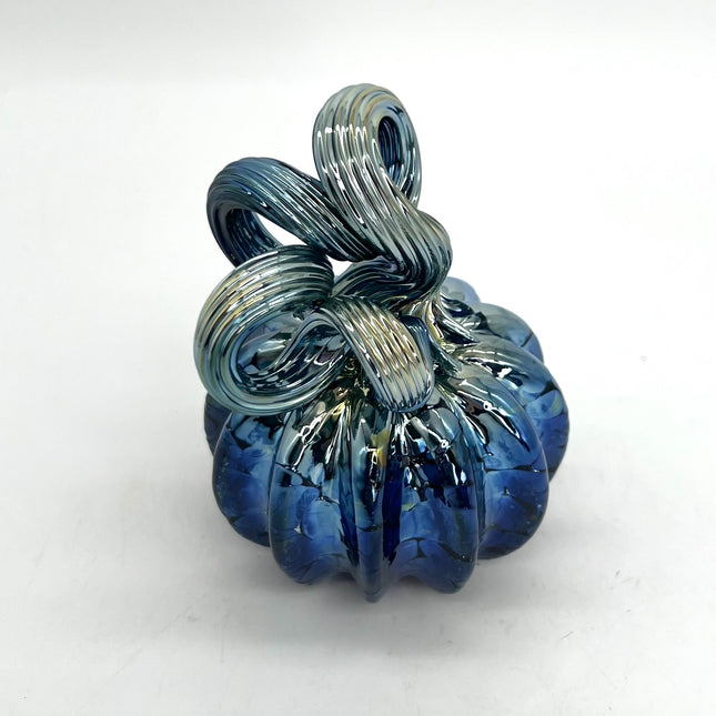 03|Metallic Blue Small Pumpkin