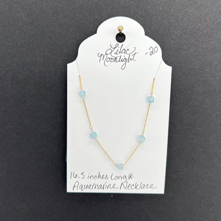 01| Aquamarine Necklace