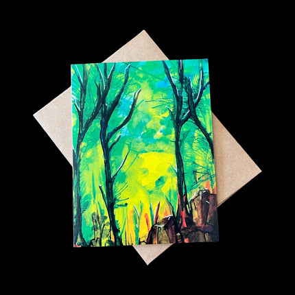 Deep Woods Greeting Card