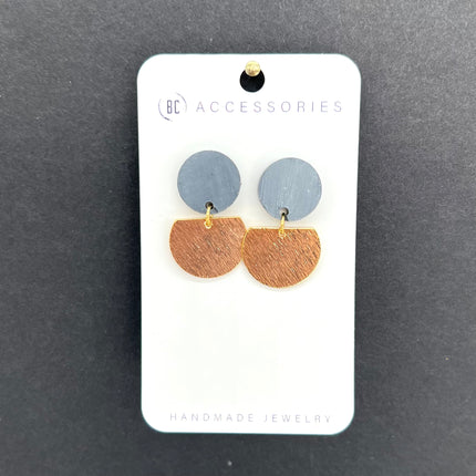 Black Annie Earrings