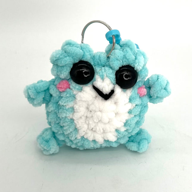 Aqua Frog Keychain