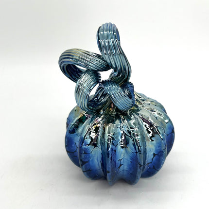 01|Metallic Blue Small Pumpkin
