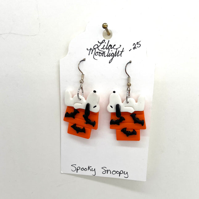 Spooky Snoopy Earrings