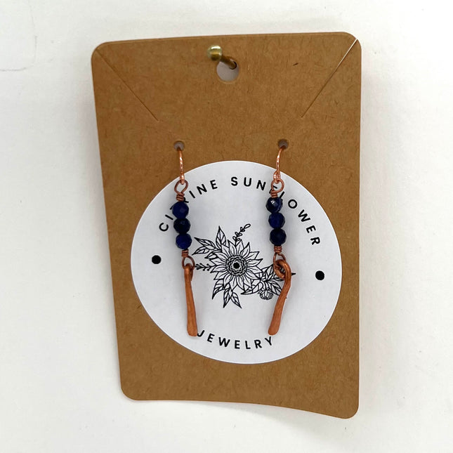 Sodalite Copper Drops