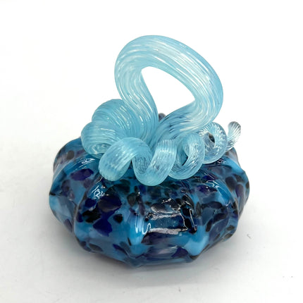 Mini Blue Speckled Pumpkin